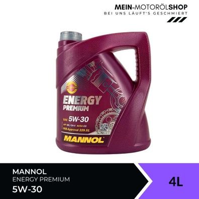 Mannol Energy Premium 5W-30 4 Liter