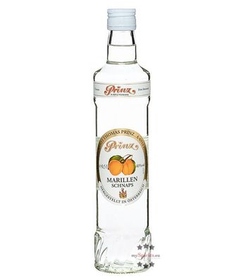 Prinz Marillen-Schnaps (, 0,5 Liter) (40% Vol., hide)