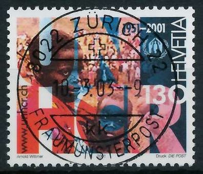 Schweiz 2001 Nr 1749 zentrisch gestempelt X64C3EE