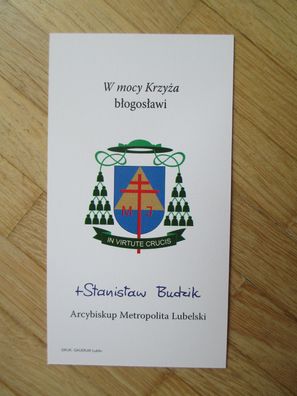 Erzbischof von Lublin Stanislaw Budzik & Papst Franziskus - Autogramme!!!