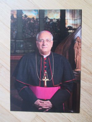 Bischof von Brooklyn Nicholas Anthony DiMarzio - handsigniertes Autogramm!!