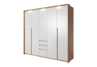 Kleiderschrank XELAN - mit Regal / Tür Garderobenschrank Schlafzimmermöbel Schrank