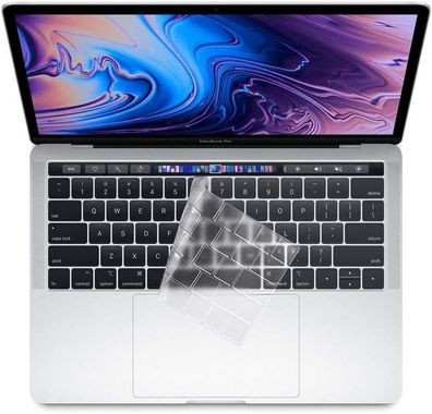 Klaviatur Ultradünne TPU-Tastaturabdeckung für MacBook Pro mit Touch Bar 13" 15" (A21
