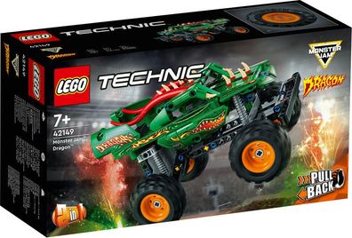 LEGO® 42149 - Technic Monster Jam Dragon (217 Teile) Bausteine Technik Truck