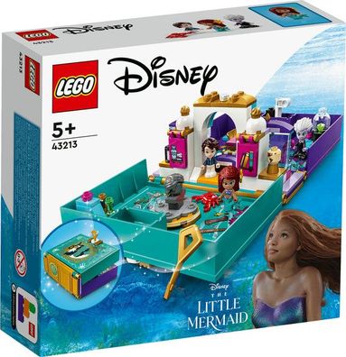 LEGO® 43213 - Disney Die kleine Meerjungfrau Märchenbuch (134 Teile) Bausteine