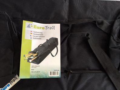 Tasche Zelttasche 120 x 25 x 23cm stabil schwarz für Zelt Gestänge 82107m NEU