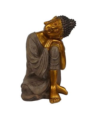 Buddha Mönch Monk Bonze Deko Thai Figur Shaolin Skulptur Statue Feng Shui Zen