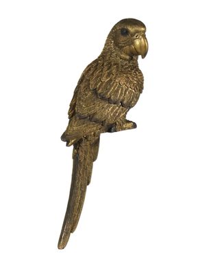 Deko Papagei Kantenhocker Kakadu Ara Sittich Wellensittich Vogel Figur Skulptur