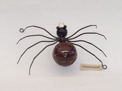 Deko Spinne Wanddeko Wandbild Spider Vogelspinne Tarantel Garten Figur Skulptur