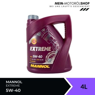 Mannol Extreme 5W-40 4 Liter