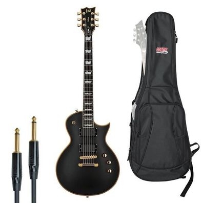 ESP LTD EC-1000VB E-Gitarre mit Gator Tasche und Kabel
