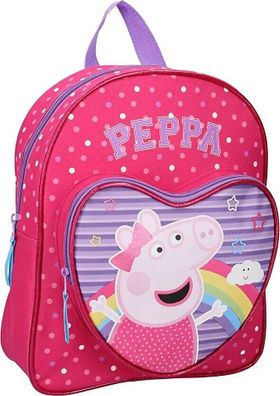Peppa Pig Vadobag Kinderrucksack Herz Make Believe rosa Neu