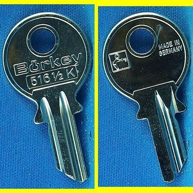 Schlüsselrohling Börkey 516 1/2 K für Huwil / Kleinzylinder, Möbelzylinder +