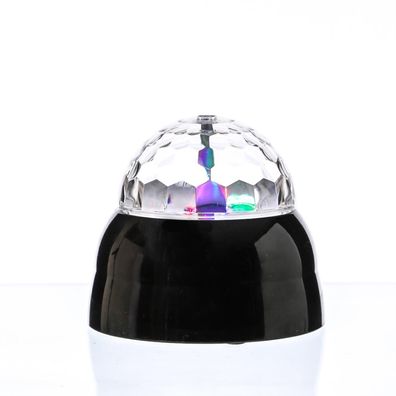 Mini Party Lichteffekt DISCO DOME Discokugel USB/ Batt. RGB Farbspiel Discolicht