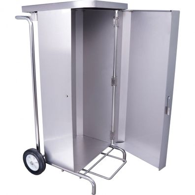 Edelstahl Müllsackhalter Modell MSH100 für 100-130 L Beutel NEU Gastlando