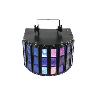 LED Strahleneffekt - kompakt und party-ready, 5 Farben, musikgesteuerte Beamshow