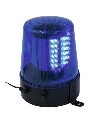 Polizeilicht Feuerwehrlicht LED BLAU - 108 LEDs - Geschwindigkeit regelbar