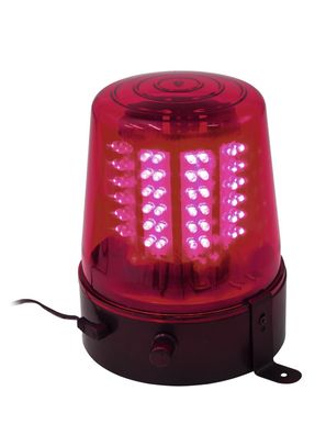 Polizeilicht Feuerwehrlicht LED ROT - 108 LEDs - Geschwindigkeit regelbar