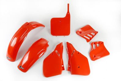 Verkleidungssatz Plastiksatz plastic kit passt an Honda Cr 125 87-88 1987 rot