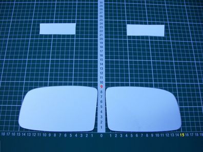 Außenspiegel Spiegelglas Ersatzglas Peugeot 605 ab 1989-1999 Li oder Re sph