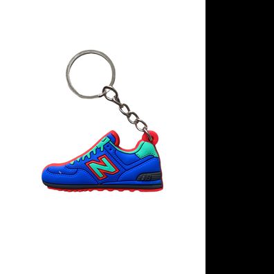 New Balance 574 2D Schlüsselanhänger Silikon Sneaker lila