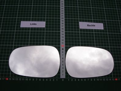 Außenspiegel Spiegelglas Ersatzglas Dacia Logan ab 2003-2007 sph konvex