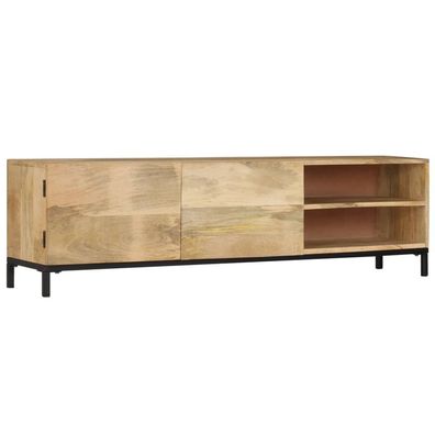 vidaXL TV-Schrank 145x30x41 cm Massivholz Mango