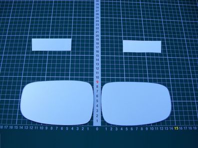 Außenspiegel Spiegelglas Ersatzglas Peugeot 306 ab 1993-2001 Rechts sph konvex