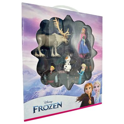Bullyland 13413 - WD 10 Jahre Diseny Frozen Spielfiguren Geschenkset 1