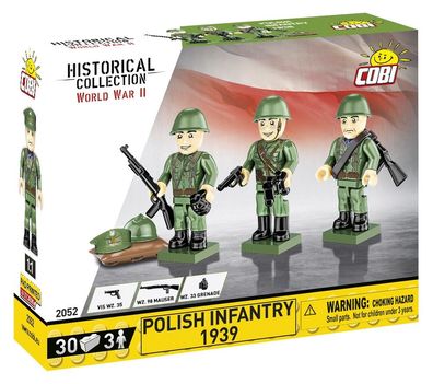 Cobi 2052- Konstruktionsspielzeug - POLISH Infantry 1939