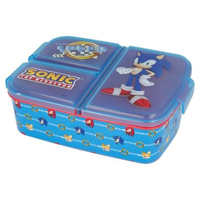 Sonic - Brotbox mit 3 Fächern