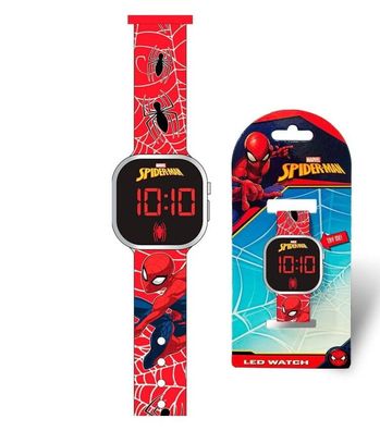 Marvel Spiderman - LED digitale Armbanduhr