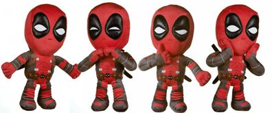 Marvel: Deadpool - Plüschfiguren 4-fach sortiert, 23/30cm