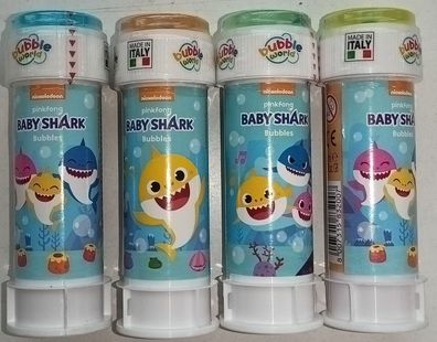 Baby Shark - Seifenblasen 60 ml mit Kugelspiel (einzeln)
