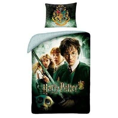 Harry Potter - Bettwäsche - 140 x 200 cm + 70 x 90 cm