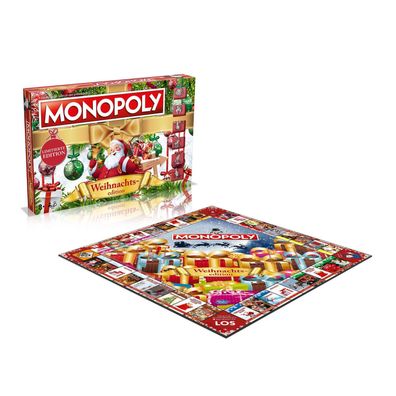 Winning Moves 47261 - Monopoly: Weihnachten - Brettspiel