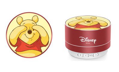Portable wireless speaker 3W - Disney Winnie the Pooh 033 Red