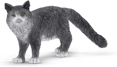 Schleich 13893 - Maine-Coon-Katze Spielfigur