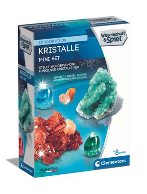 Clementoni 98442 - Kristalle selbst züchten - Mini Set