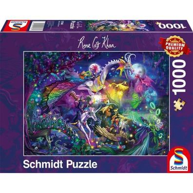 Sommernachtszirkus - Puzzle 1000 Teile - Rose Cat Khan