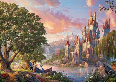Thomas Kinkade - Disney - Belle's Magical World - Puzzle 3000 Teile