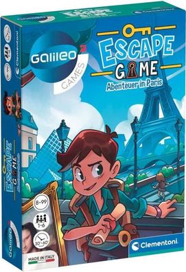Clementoni 59268 - Escape Game - Abenteuer in Paris - Galileo Games