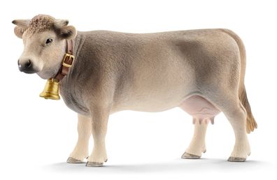Schleich 13874 - Braunvieh Kuh Spielfigur
