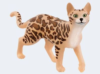 Schleich 13918 - Farm Bengal Katze Spielfigur