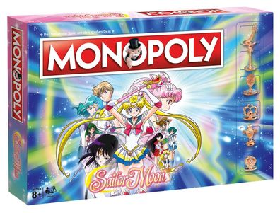 Winning Moves 44789 - Monopoly: Sailor Moon - Brettspiel