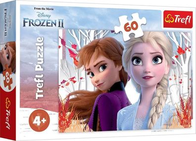 Disney Frozen - Zauberhafte Welt von Anna + Elsa 2 - Puzzle 60 Teile