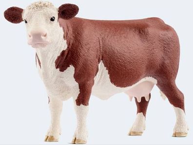 Schleich 13867 - Farm World Hereford Kuh Spielfigur