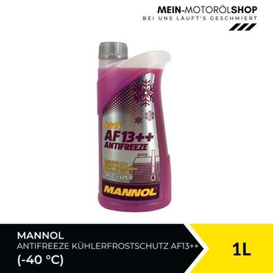 Mannol Antifreeze Kühlerfrostschutz AF13 + + G13+ 1 Liter