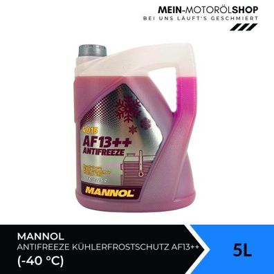 Mannol Antifreeze Kühlerfrostschutz AF13 + + G13+ 5 Liter