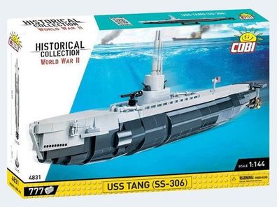 COBI- 4831 - Konstruktionsspielzeug - HC WWII USS TANG (SS-306)